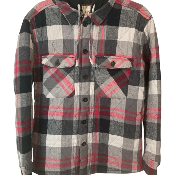 Quilted Cotton Plaid Quilted Jacket Small - Picture 4 of 7